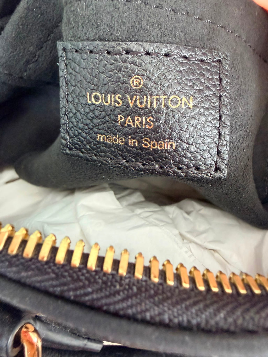 Pre owned Louis Vuitton Ltd edition speedy 20 empreinte leather black and white