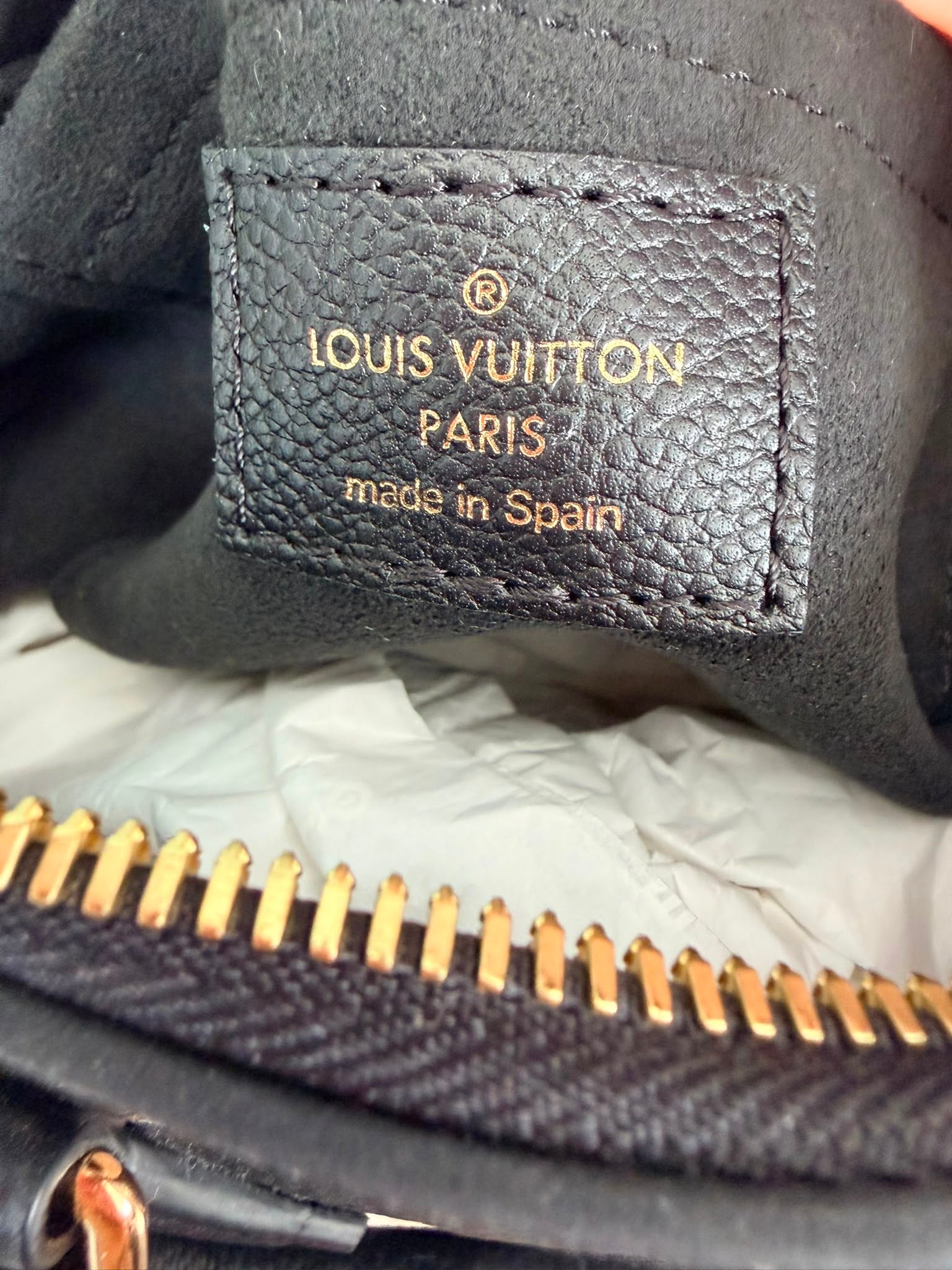 Pre owned Louis Vuitton Ltd edition speedy 20 empreinte leather black and white