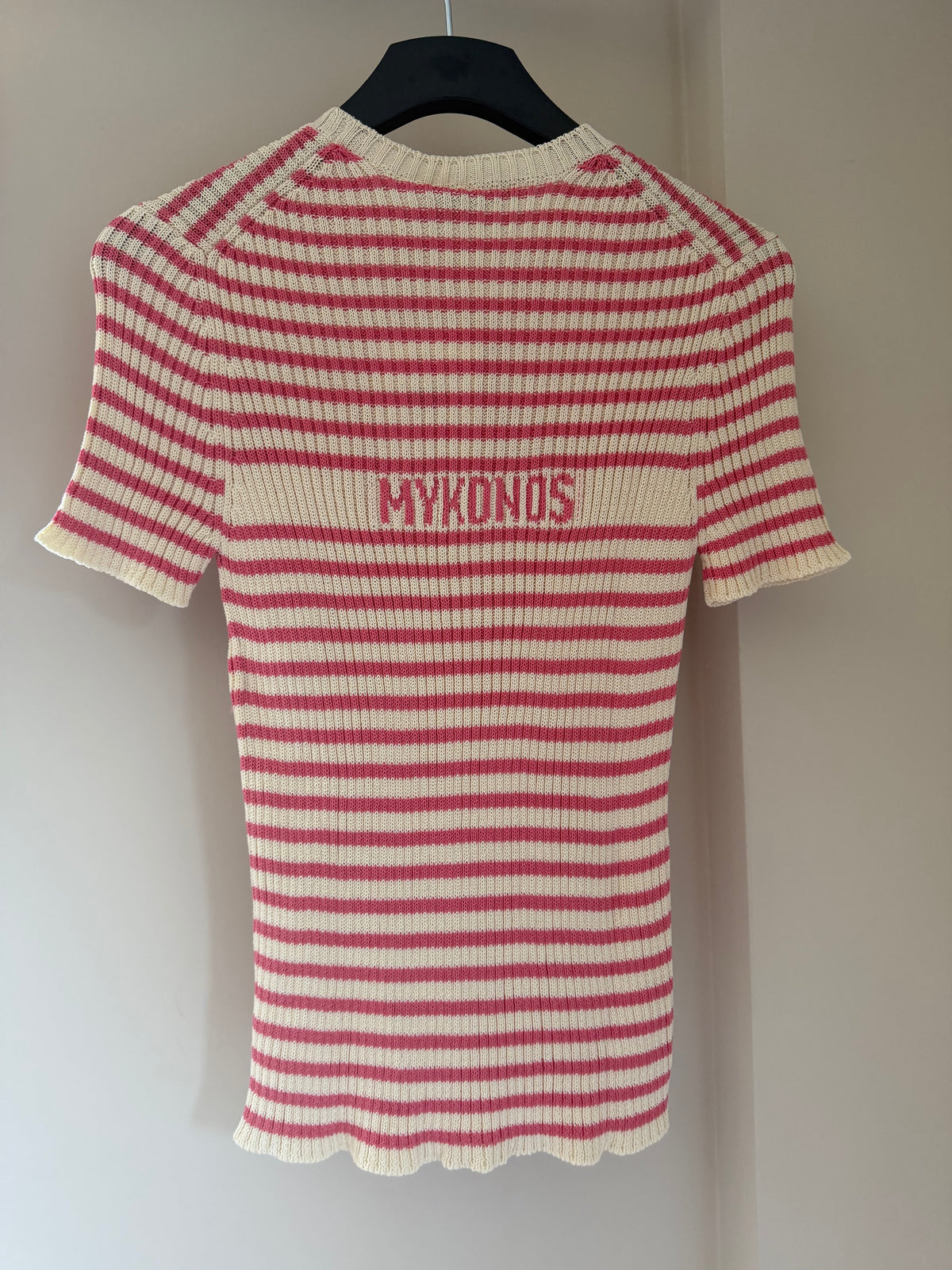 Christian Dior Dioriviera Striped Short-Sleeved Sweater – Size 42 / UK 10–12 - Brand New