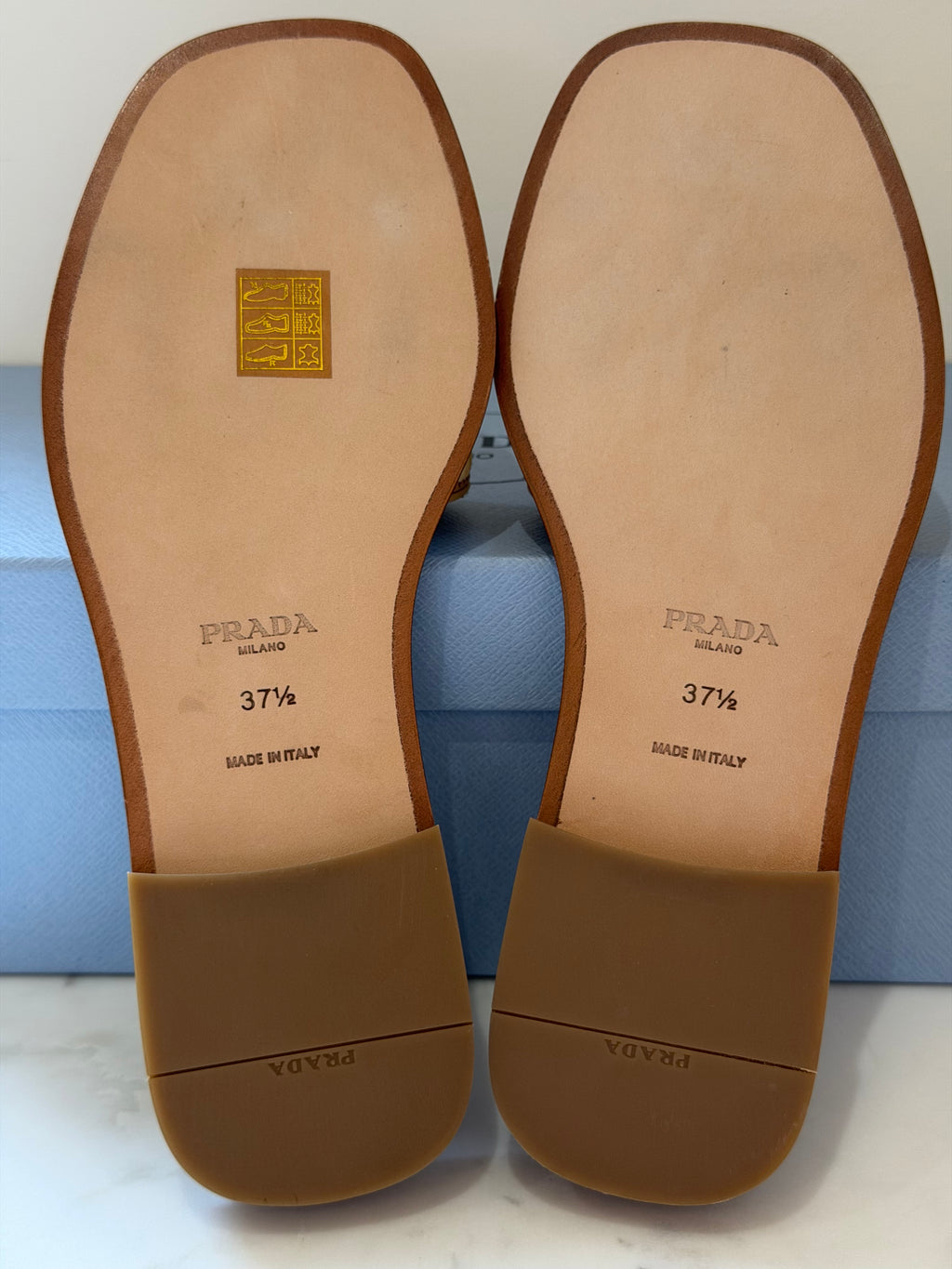 Prada Women’s Raffia Slides - Brand New 37.5