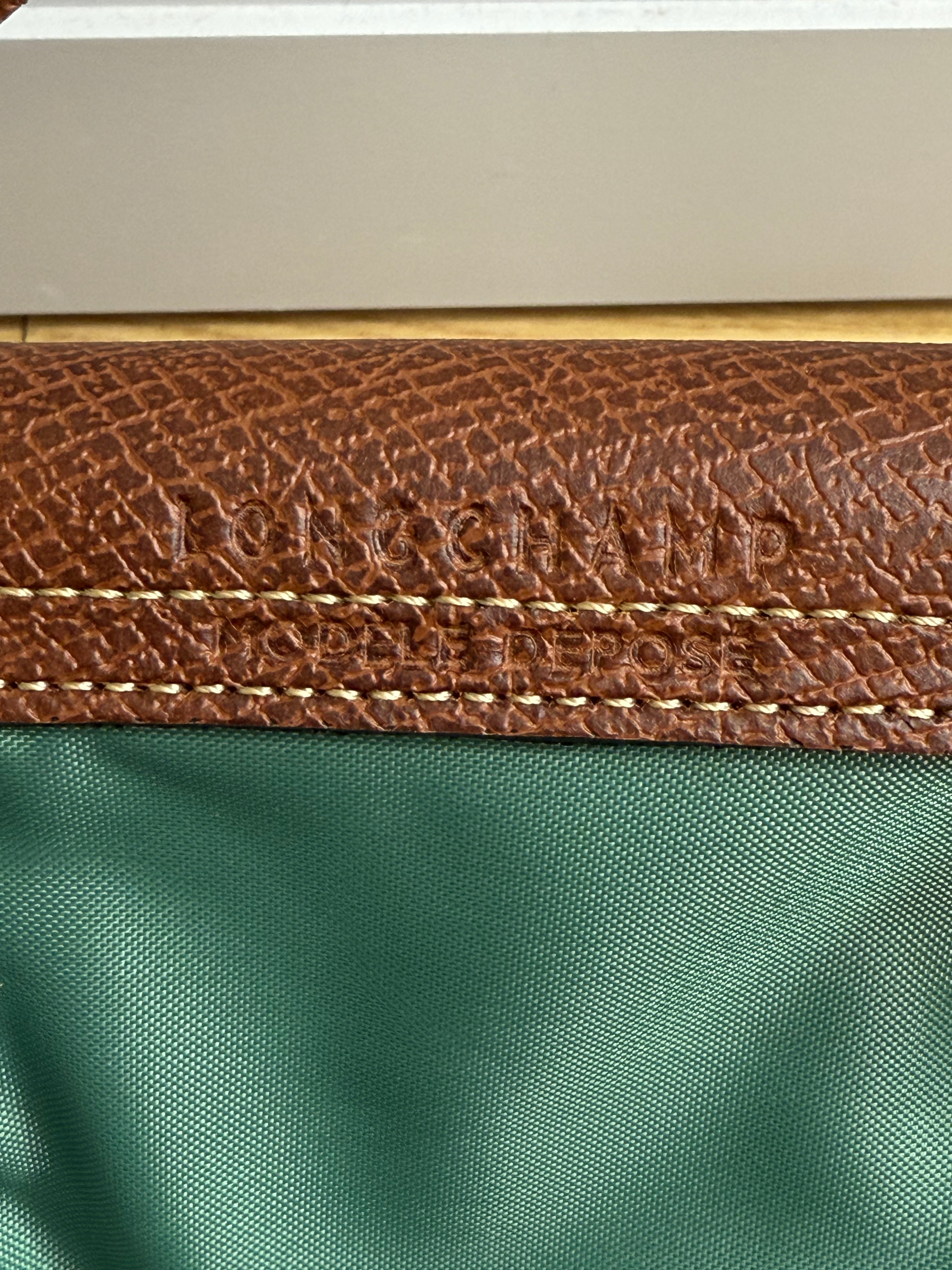 New Longchamp Le Pilate Top Handle Mini Bag In Green