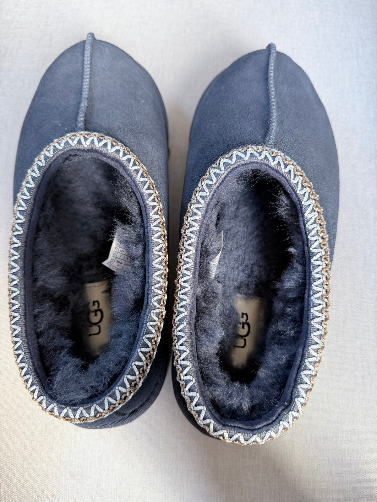 UGG Tasman Slippers – Navy – UK 6 / EU 39 – Brand New in Box
