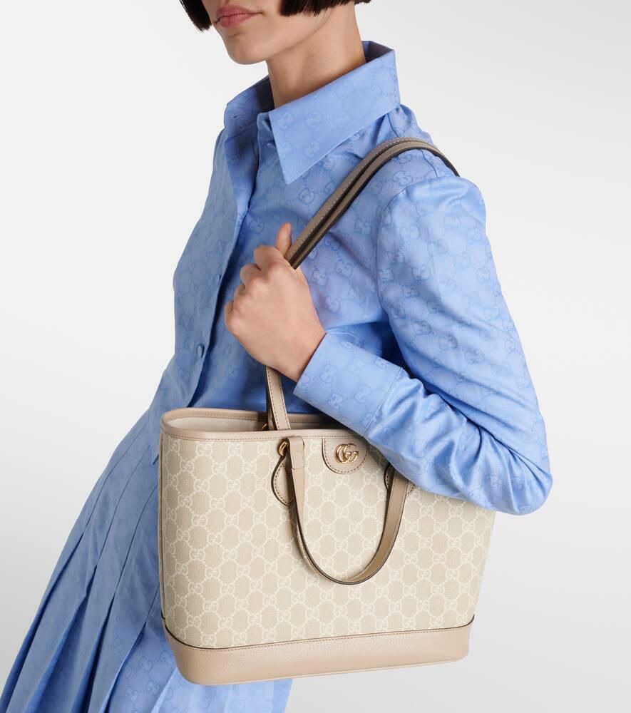 Gucci Ophidia Small Tote Bag – Beige and  Cream – Brand New