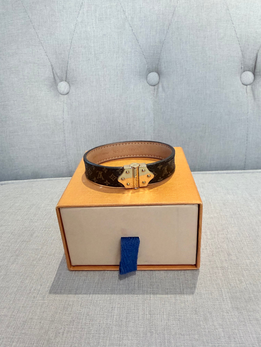 Louis Vuitton Nano Monogram Bracelet – Size 19 – Pre-Owned