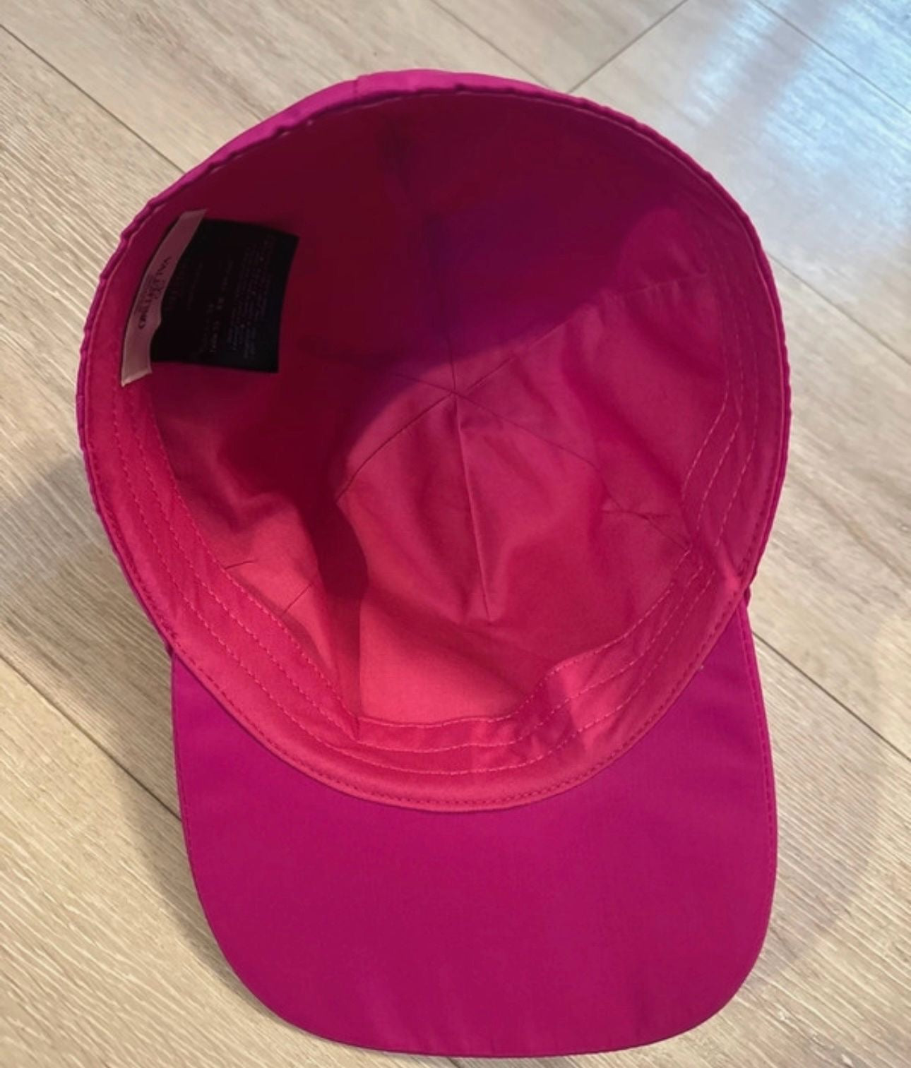 Valentino Garavani women’s Pink Nylon cap