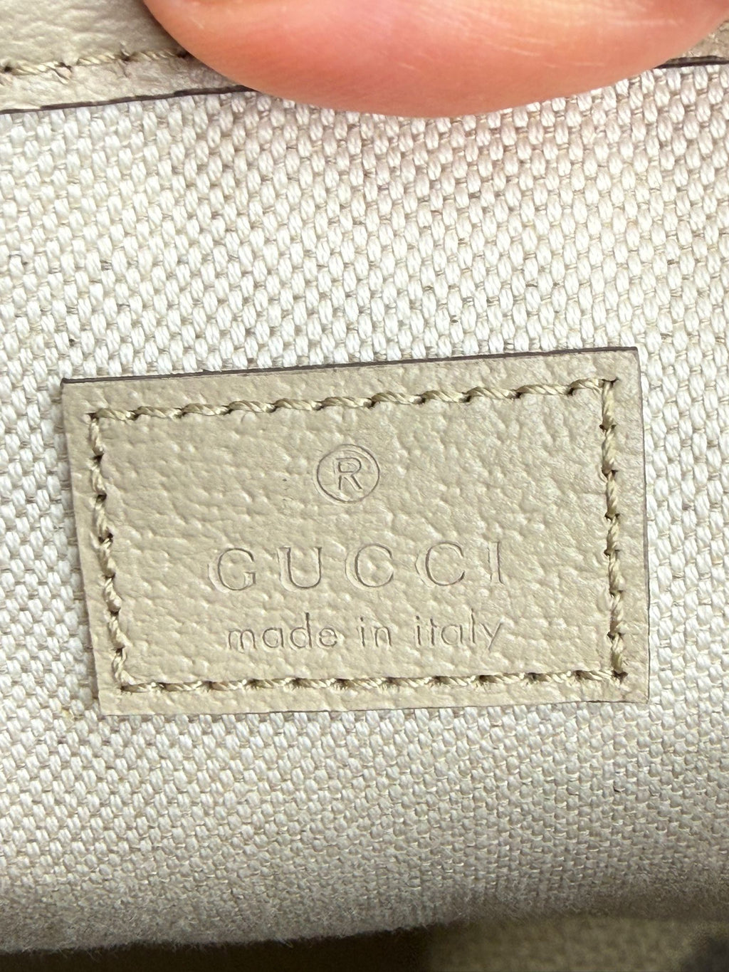 Gucci Ophidia Small Tote Bag – Beige and  Cream – Brand New