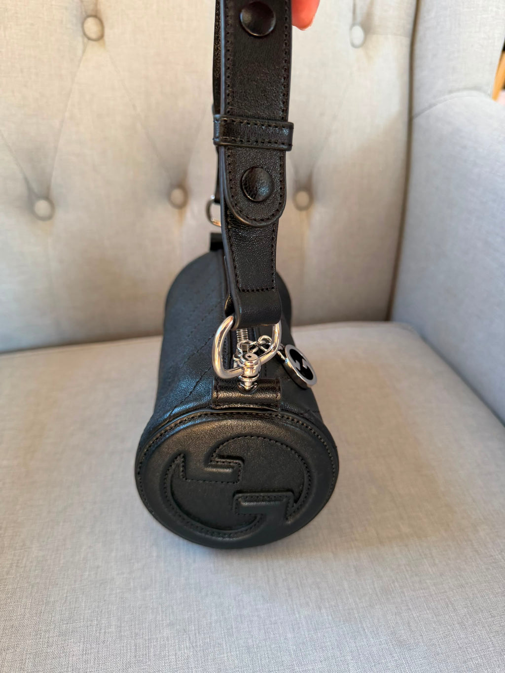 Gucci Blondie Mini Barrel Shoulder Bag