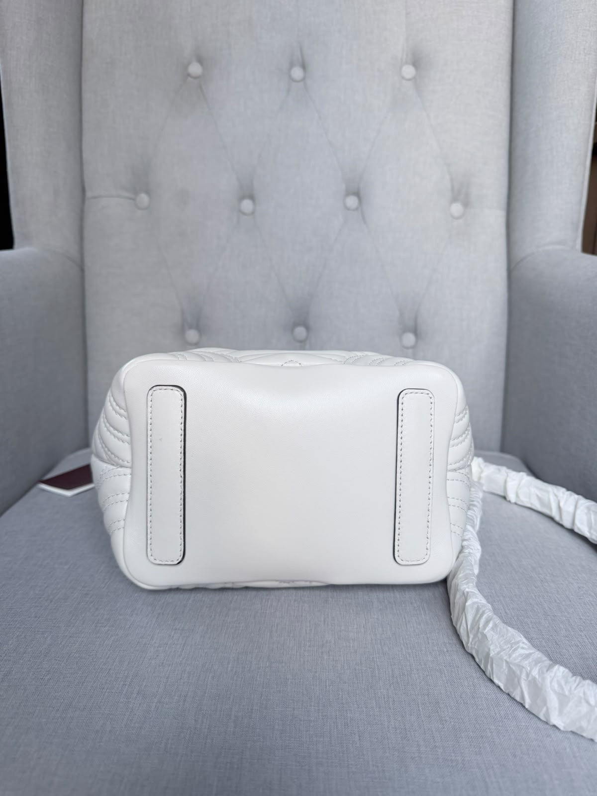 Gucci GG Marmont Small Tote Bag – Ivory – Brand New