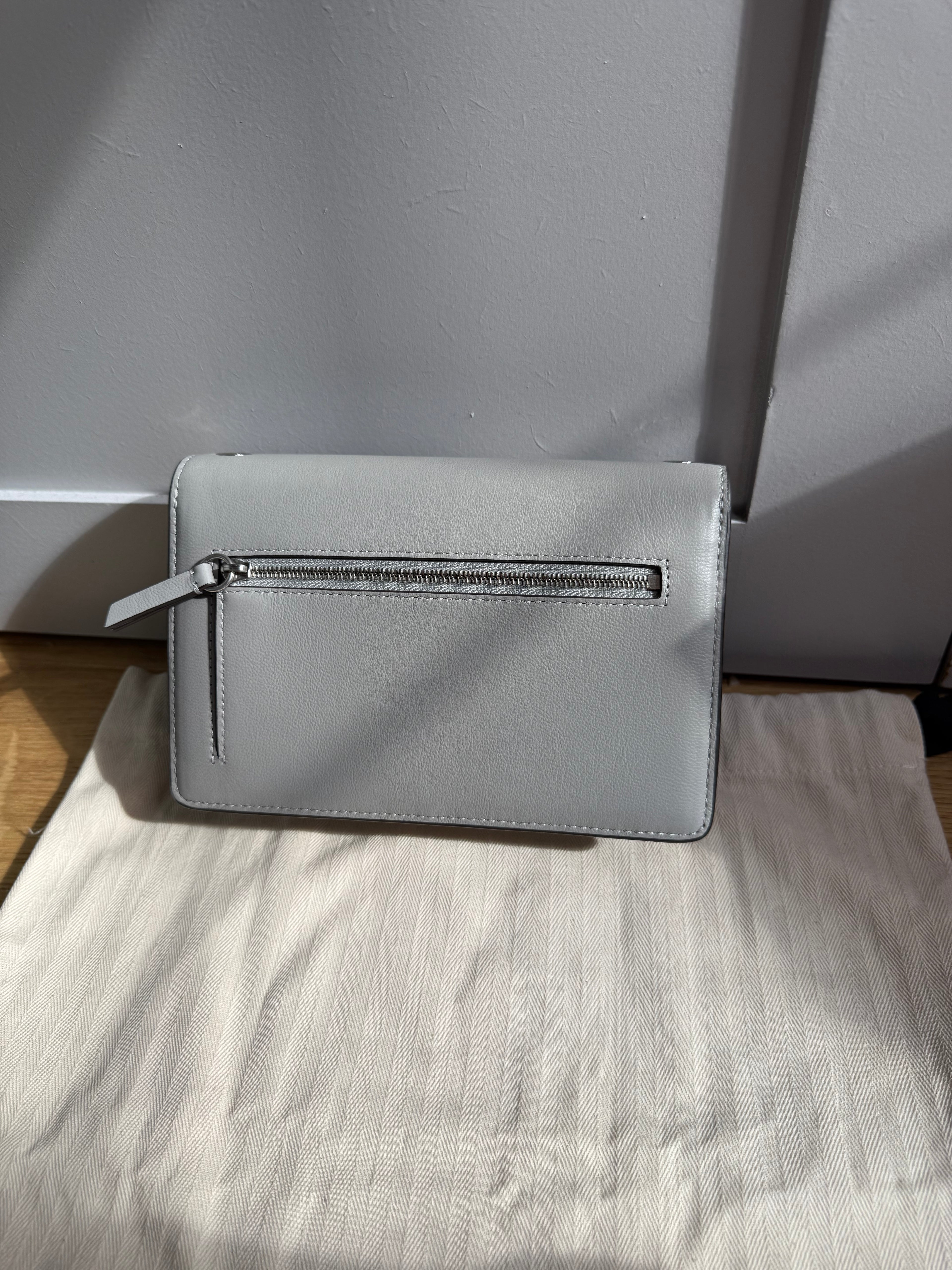 New Mulberry Small Darley Bag in Pale Grey