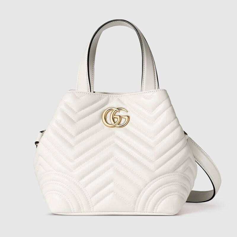 Gucci GG Marmont Small Tote Bag – Ivory – Brand New