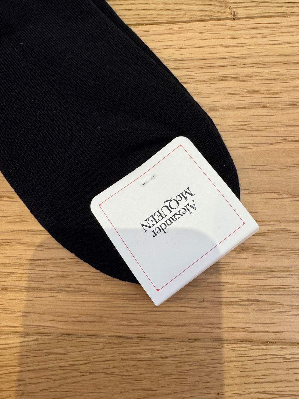 Alexander McQueen Skull Motif Socks Black Size Medium