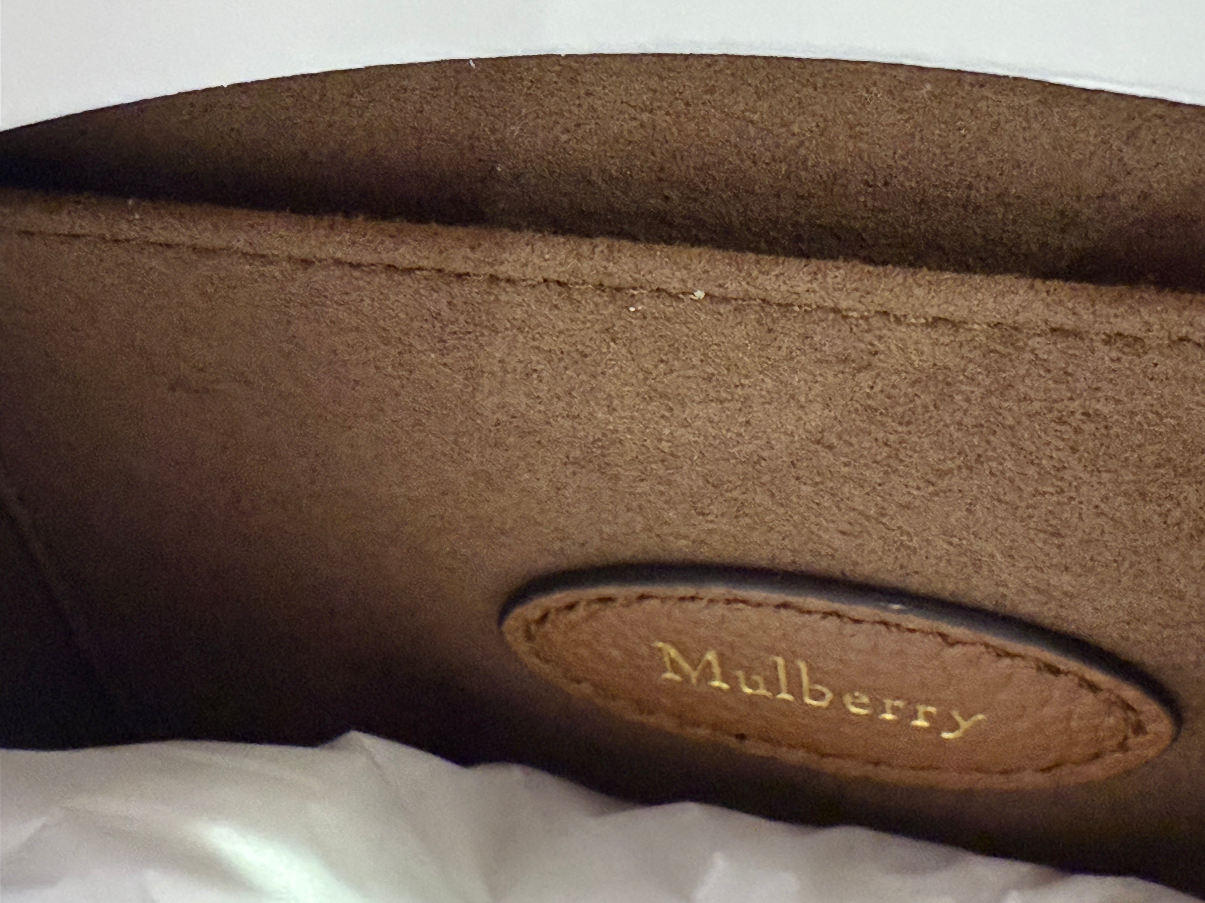 New Mulberry Abbey Natural Grain Leather Bucket Bag In Oak