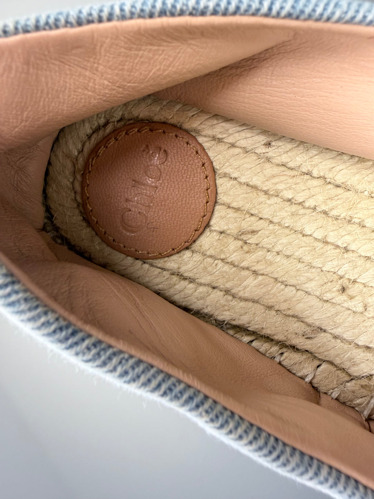 Chloé Children’s Denim Espadrilles – EU 31 / UK 12 – Brand New
