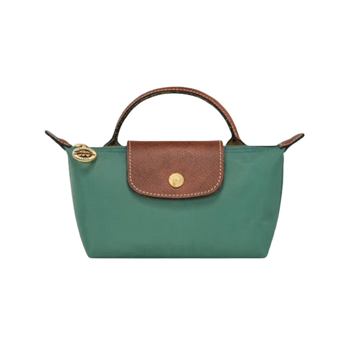 New Longchamp Le Pilate Top Handle Mini Bag In Green