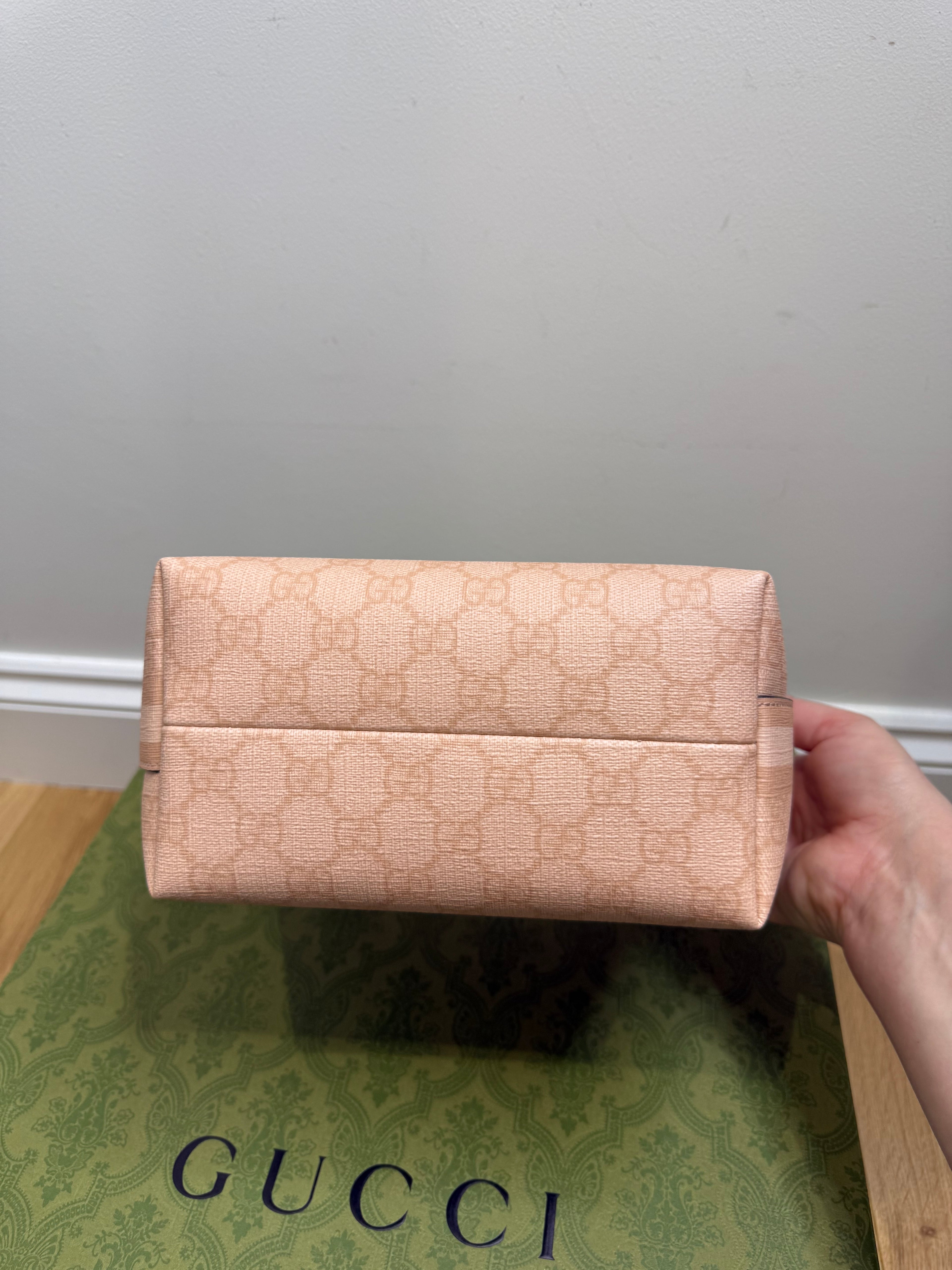 New Gucci Ophidia Super Mini Shoulder Bag Dusty Pink 2024 Designer Bag