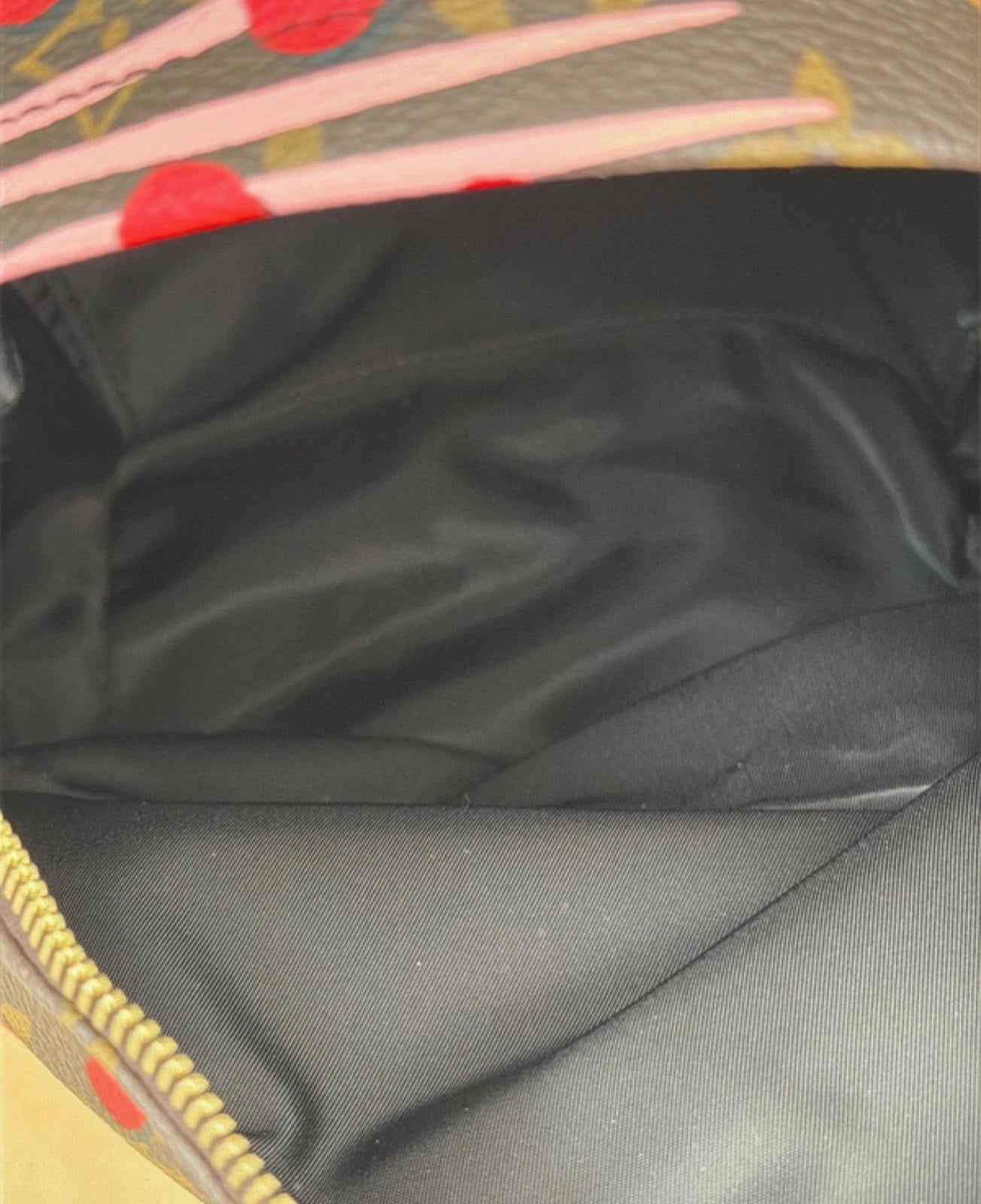 Pre owned Louis Vuitton limited edition jungle spot palm spring backpack