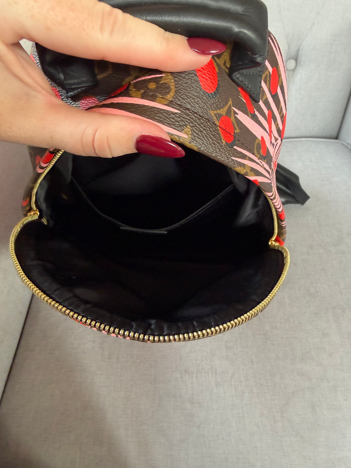 Louis Vuitton Palm Springs Jungle Dots Backpack – Pre-Loved