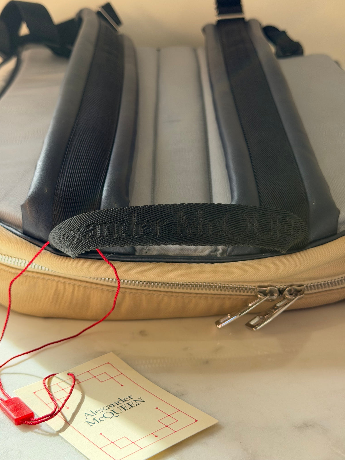 Alexander McQueen Harness Nylon Backpack – Multicolour – Brand New with Tags &Small Cosmetic Defect