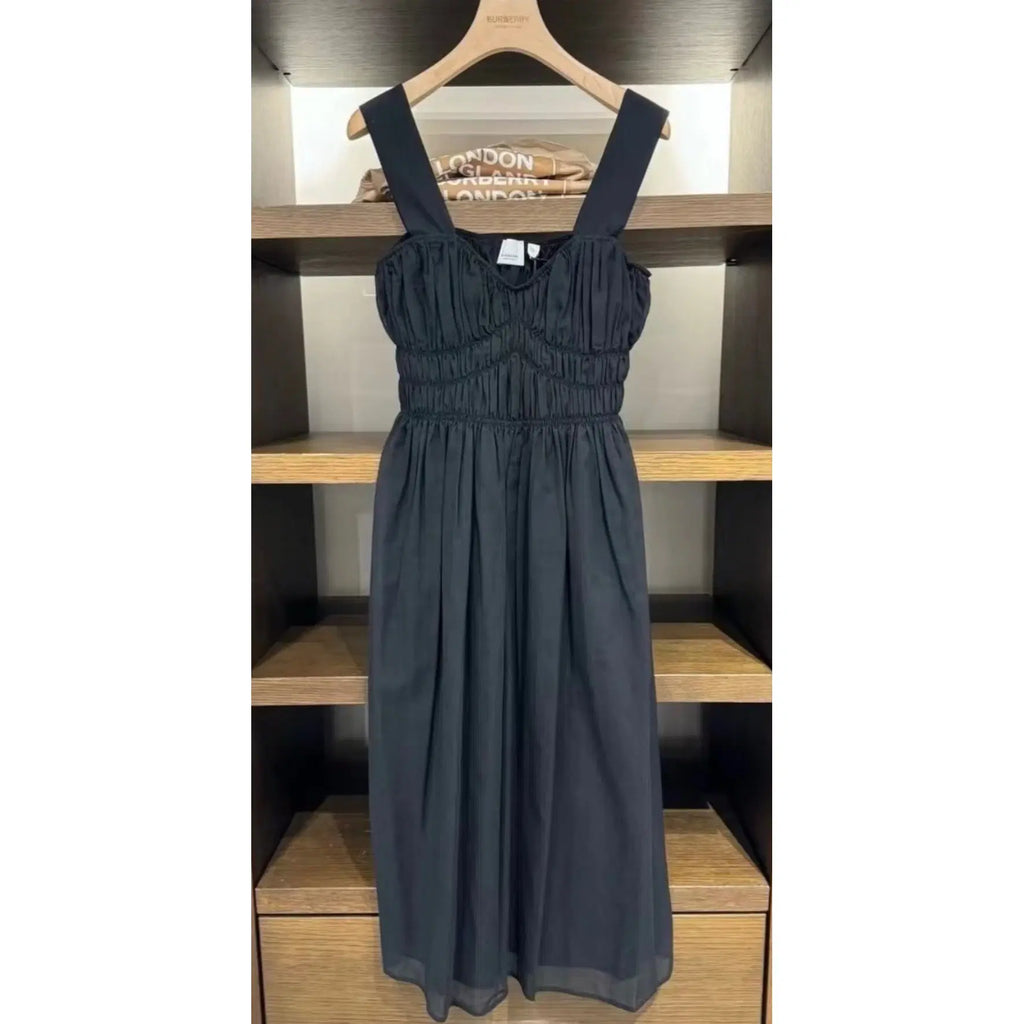 Burberry black summer dress uk 10