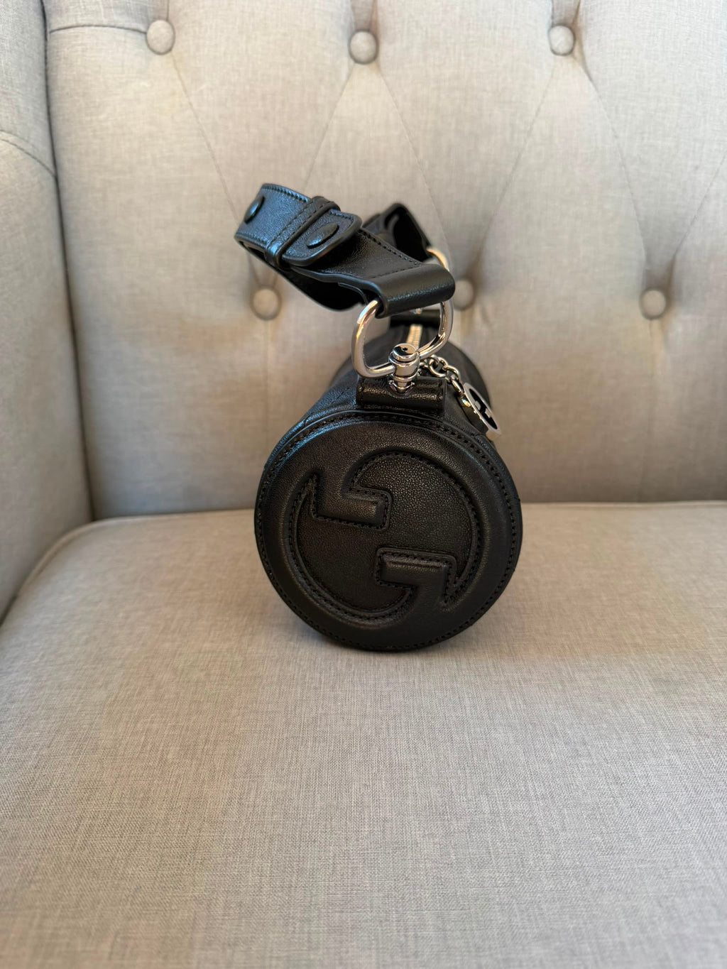 Gucci Blondie Mini Barrel Shoulder Bag