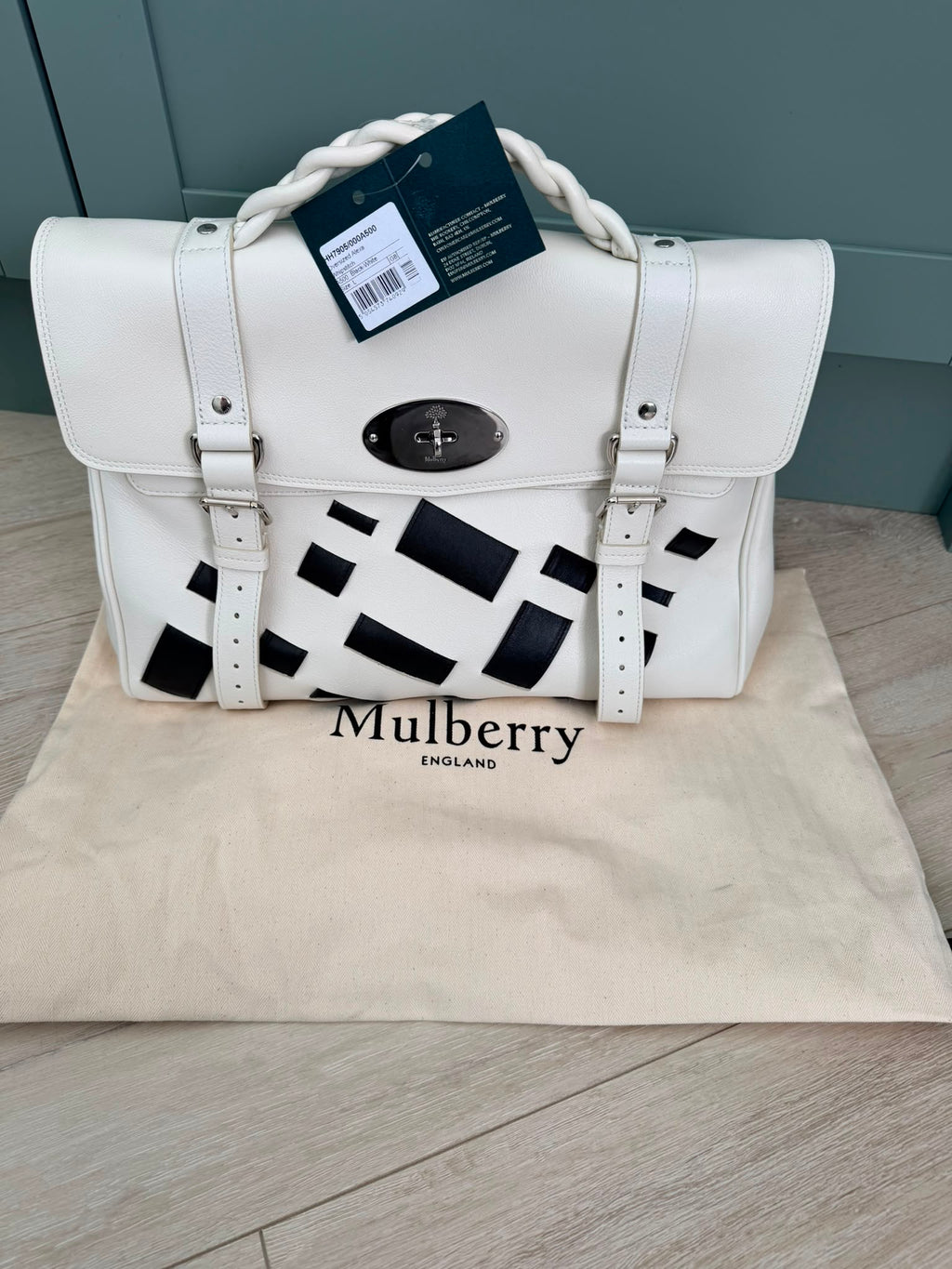 Mulberry whipstitch oversized Alexa