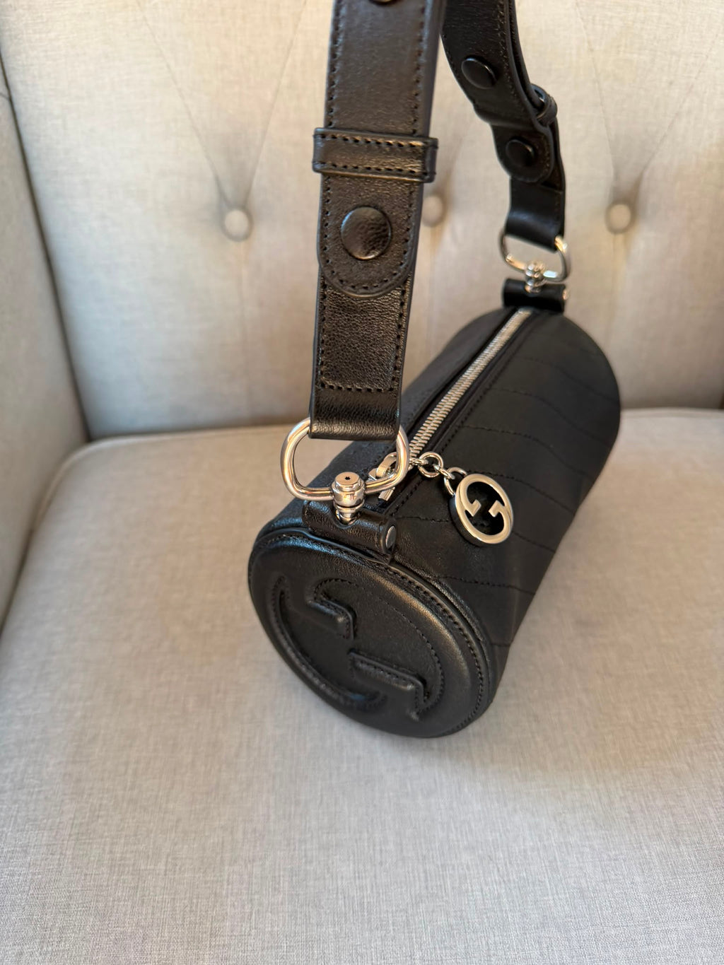 Gucci Blondie Mini Barrel Shoulder Bag