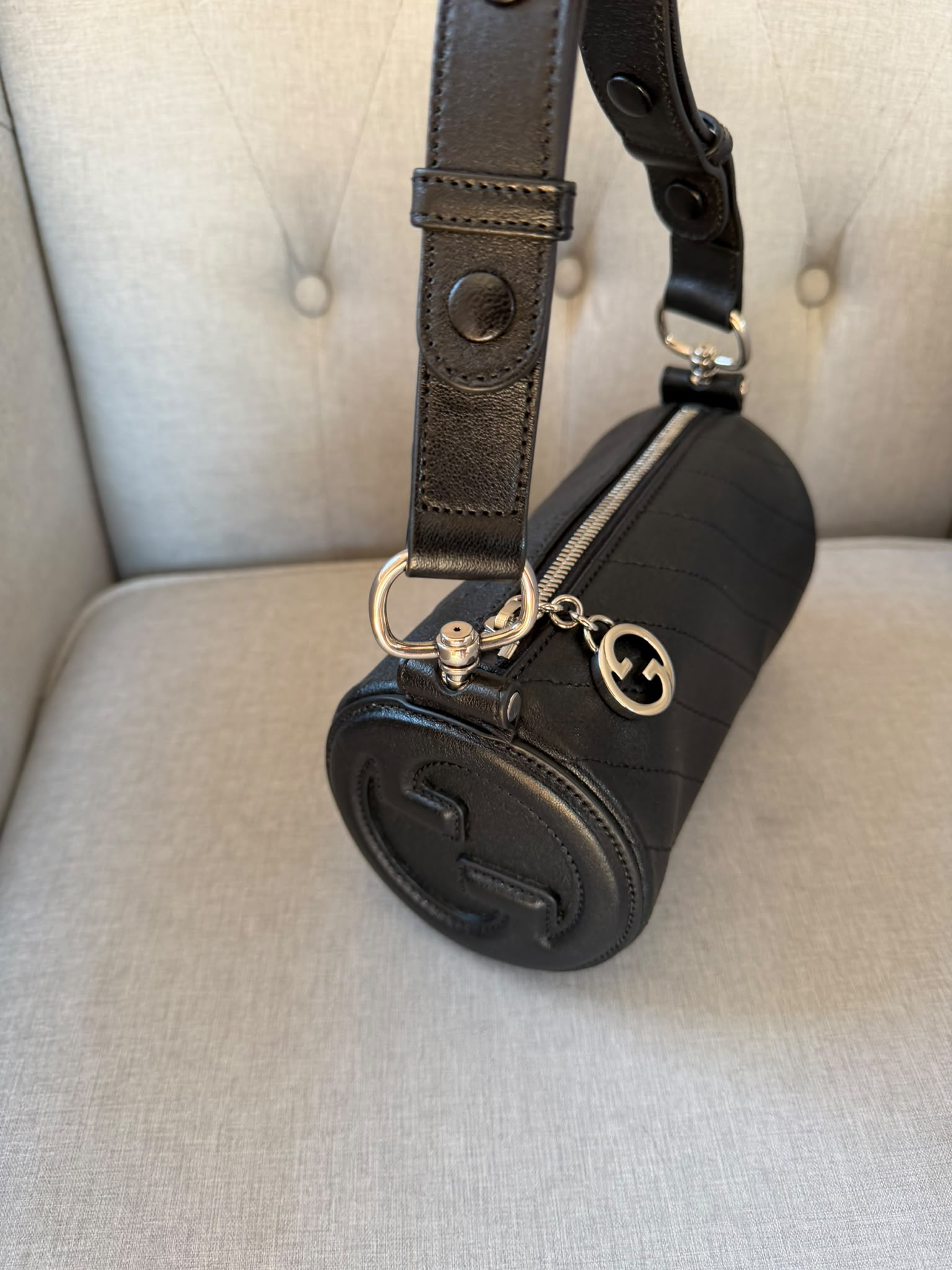 Gucci Blondie Mini Barrel Shoulder Bag