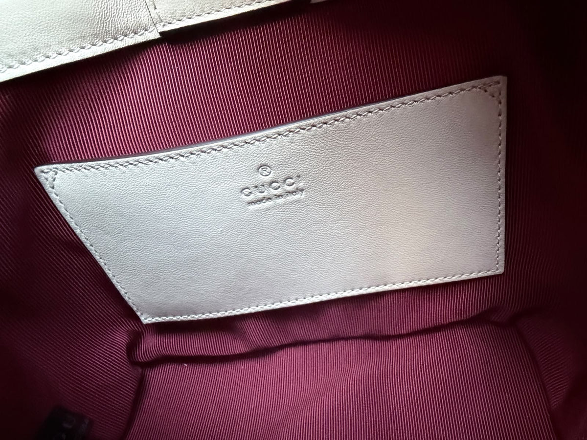 Gucci GG Marmont Small Tote Bag – Ivory – Brand New