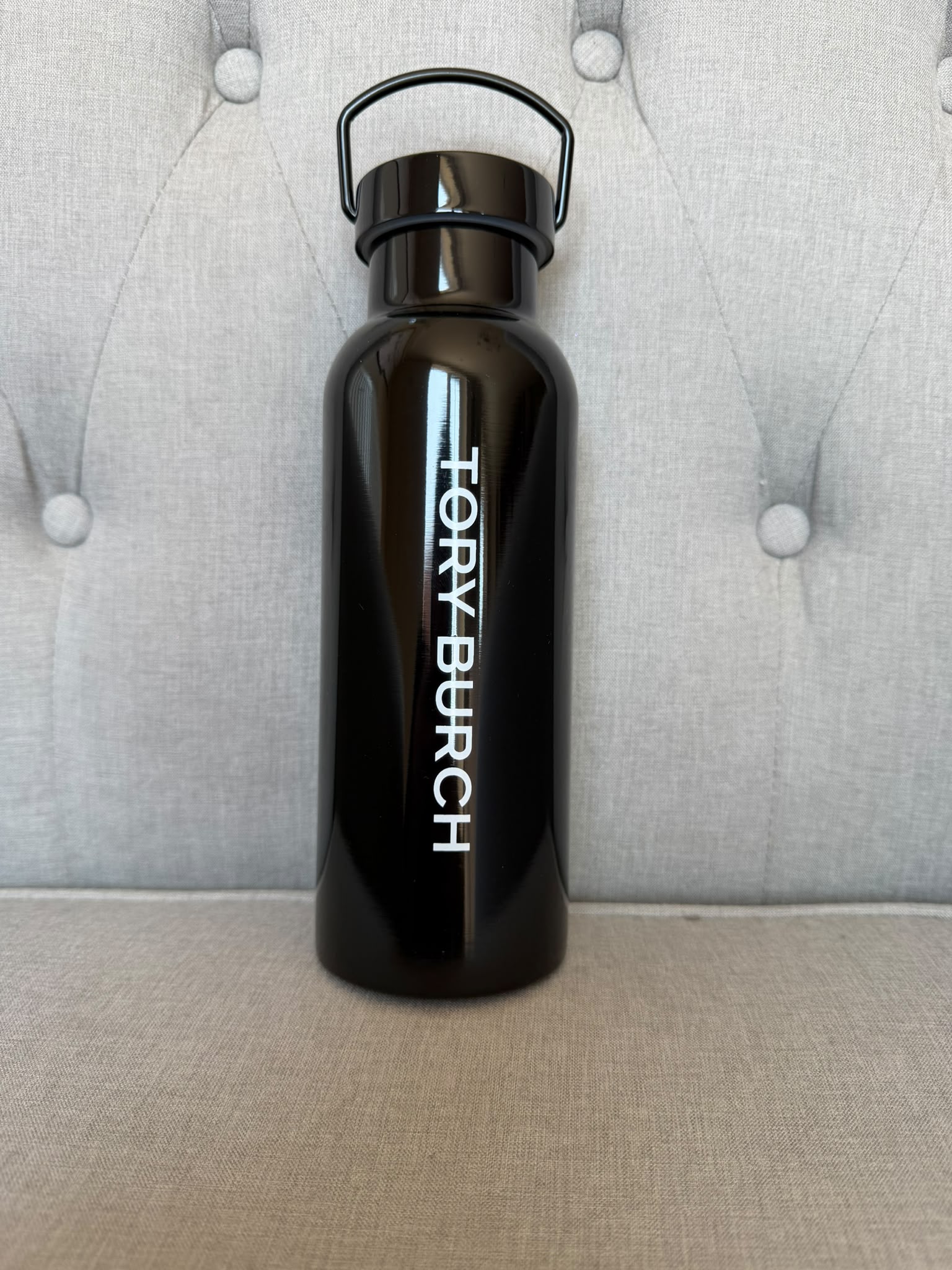 Tory Burch Stainless Steel Water Bottle