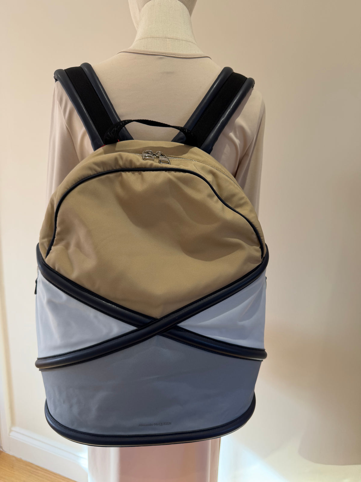 Alexander McQueen Harness Nylon Backpack – Multicolour – Brand New with Tags &Small Cosmetic Defect