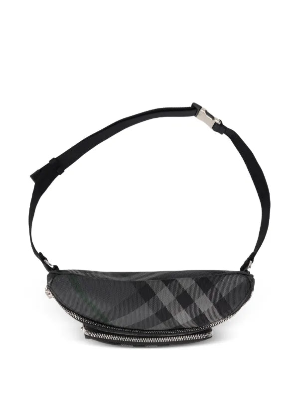 Burberry Men’s Check Belt Bag - Brand New