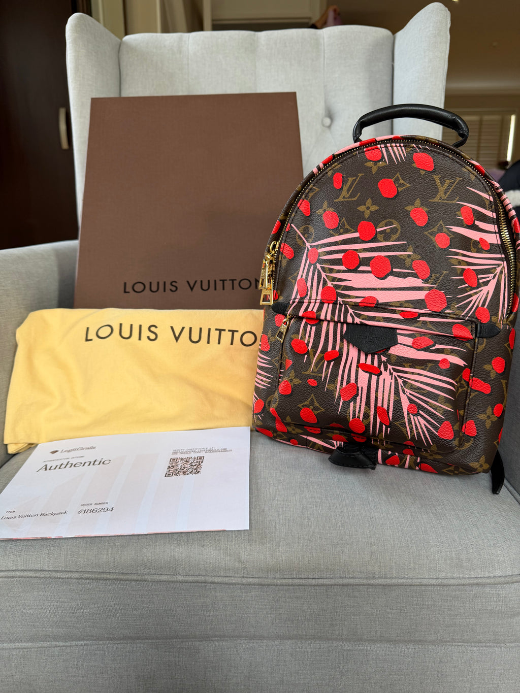 Louis Vuitton Palm Springs Jungle Dots Backpack – Pre-Loved
