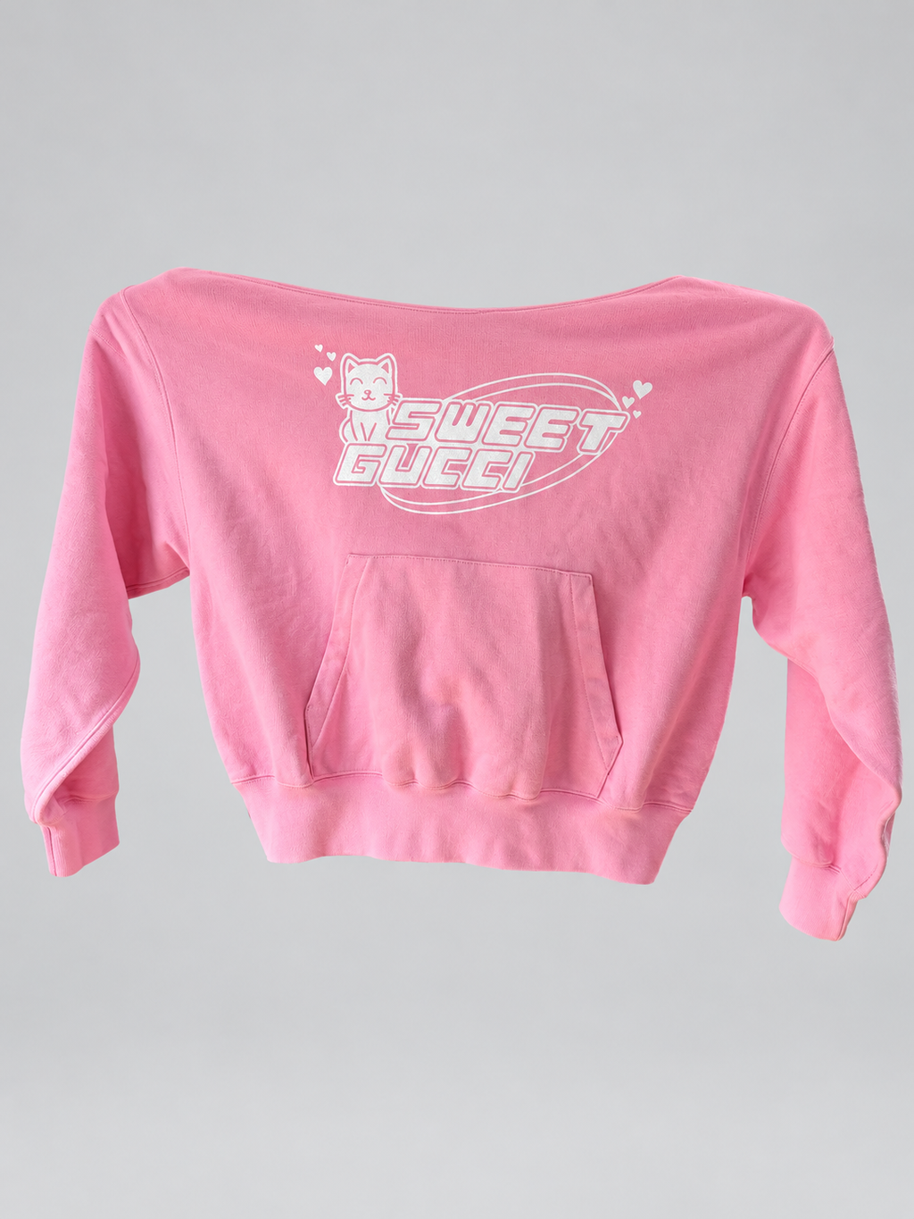 Gucci Sweet Gucci Hoodie – Bubblegum Pink – Large – Like-New Condition