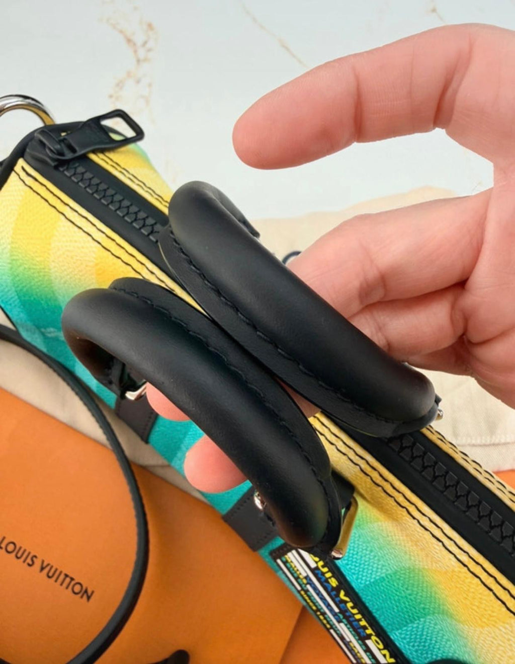 Louis Vuitton Virgil abloh limited edition speedy bag