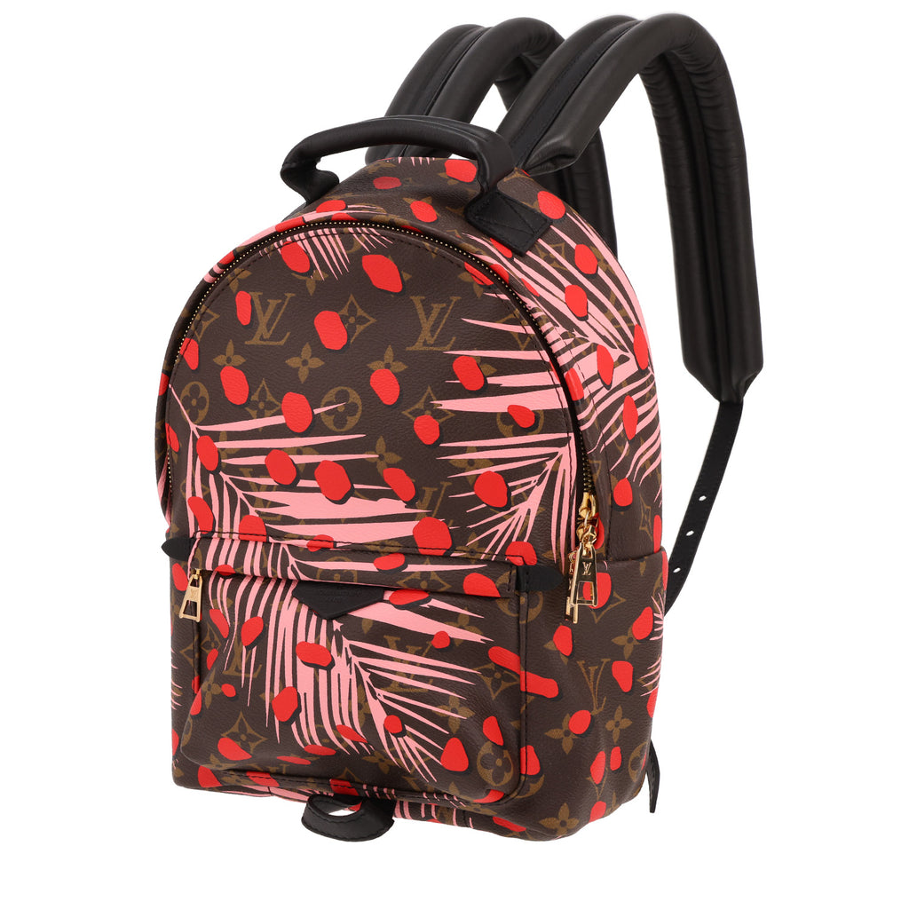 Pre owned Louis Vuitton limited edition jungle spot palm spring backpack