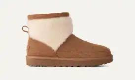Brand new Ugg Snugscape Mini Boots In Chestnut Brown