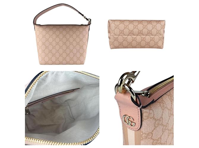 New Gucci Ophidia Super Mini Shoulder Bag Dusty Pink 2024 Designer Bag