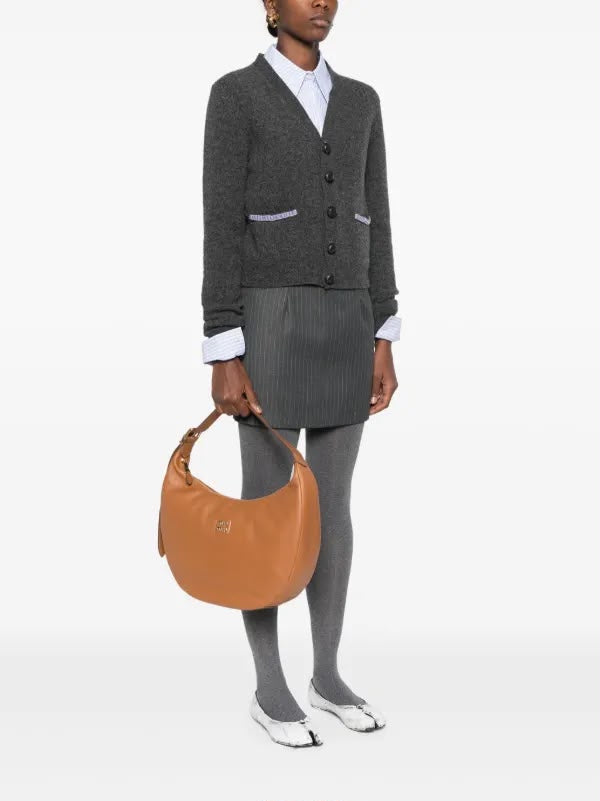 Miu Miu
Logo Plaque Shoulder Bag