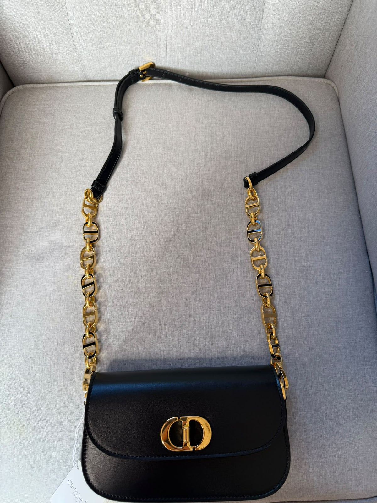 Christian Dior Small 30 Montaigne Avenue Bag – Black – Brand New with Tags