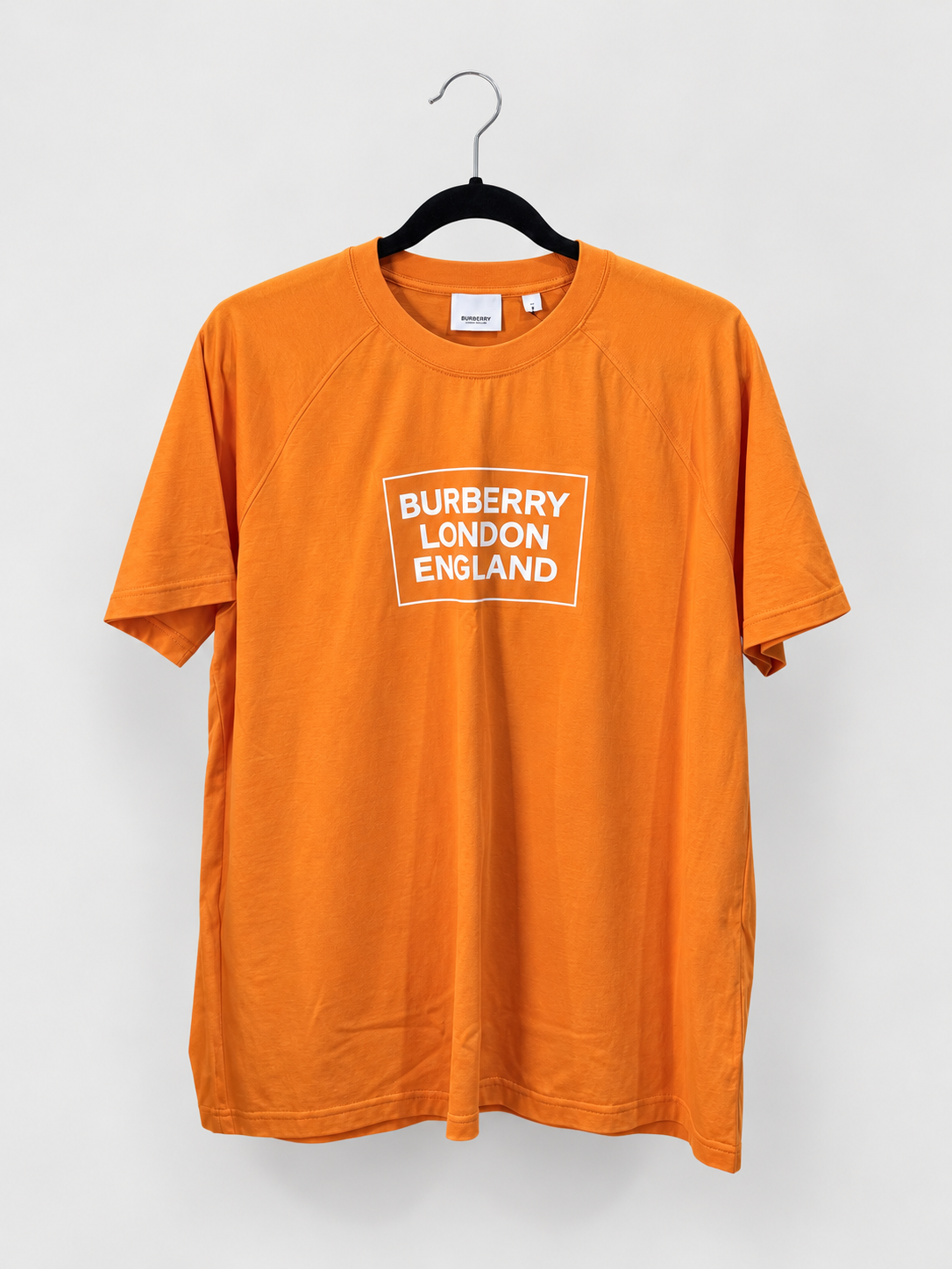 Burberry Margot Logo T-Shirt – Bright Orange  – Brand New with Tags