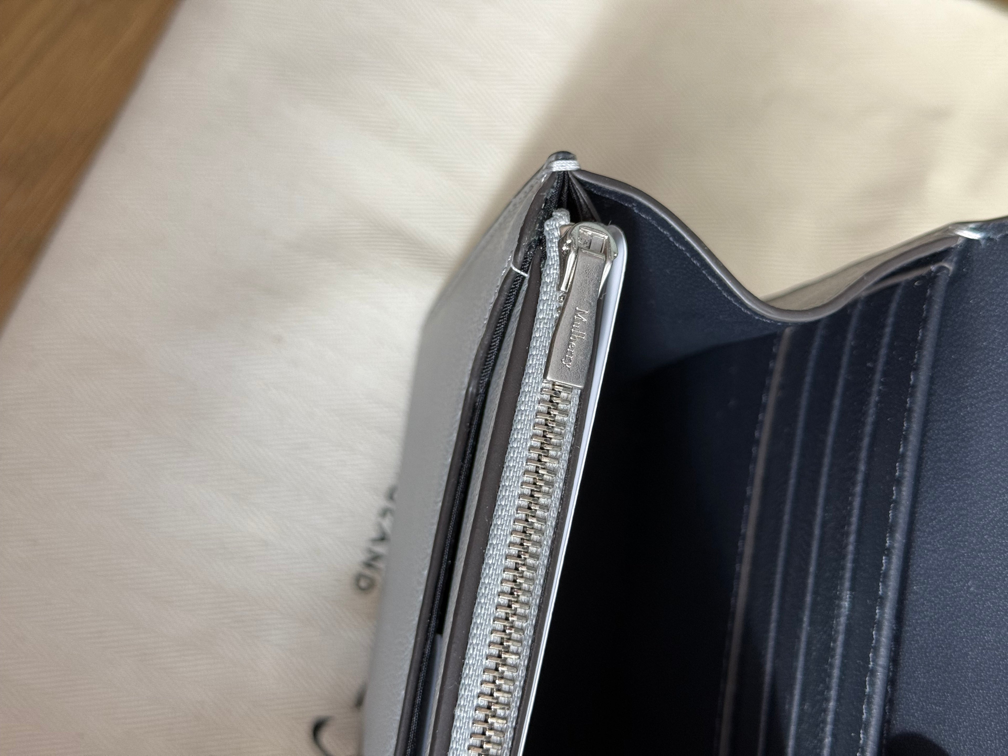 New Mulberry Small Darley Bag in Pale Grey