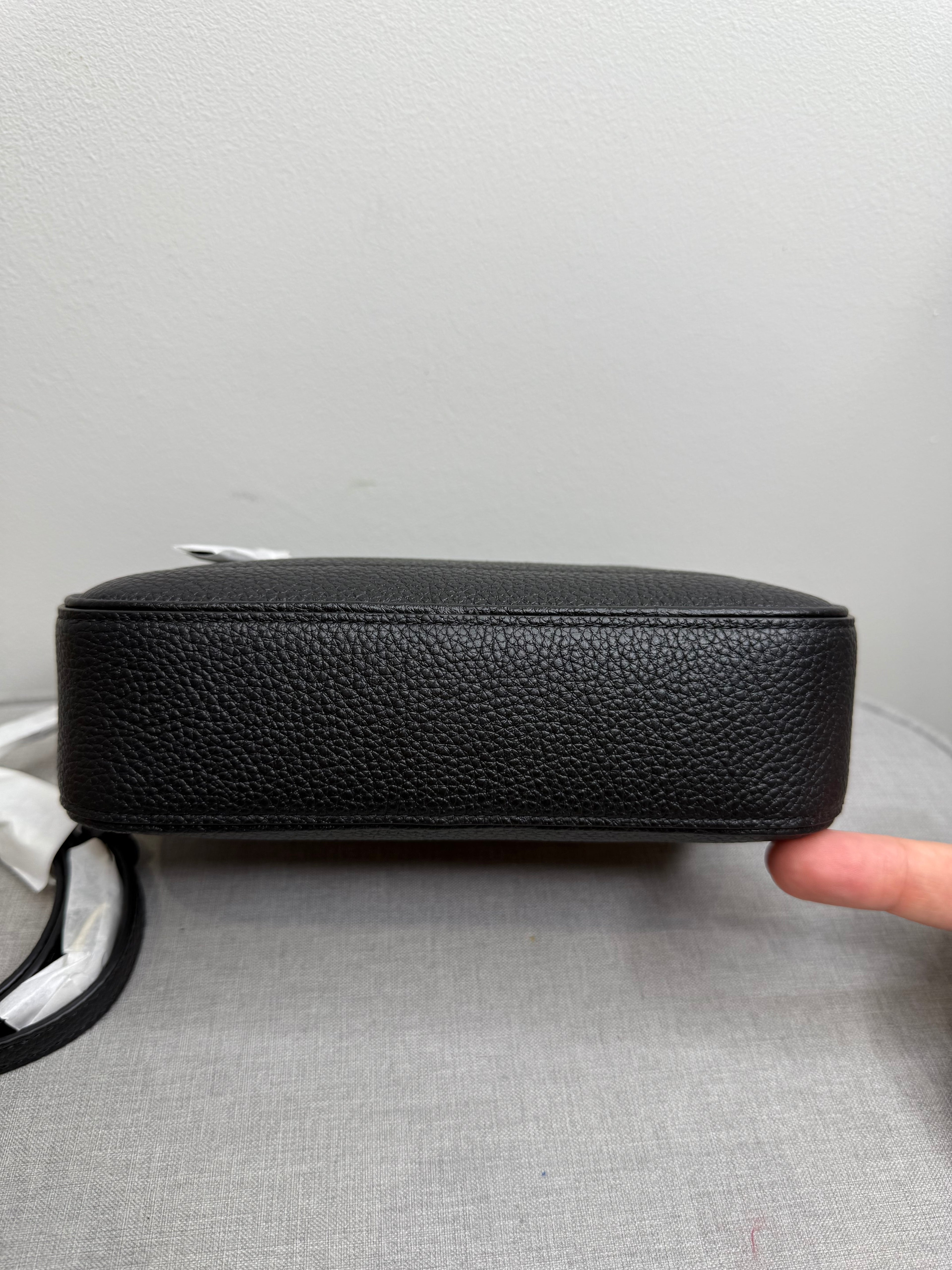 New Mulberry Classic Camera Bag in Black Small Grain Leather