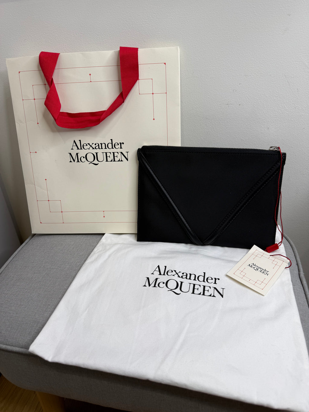 Alexander McQueen Pouch Bag - Brand New