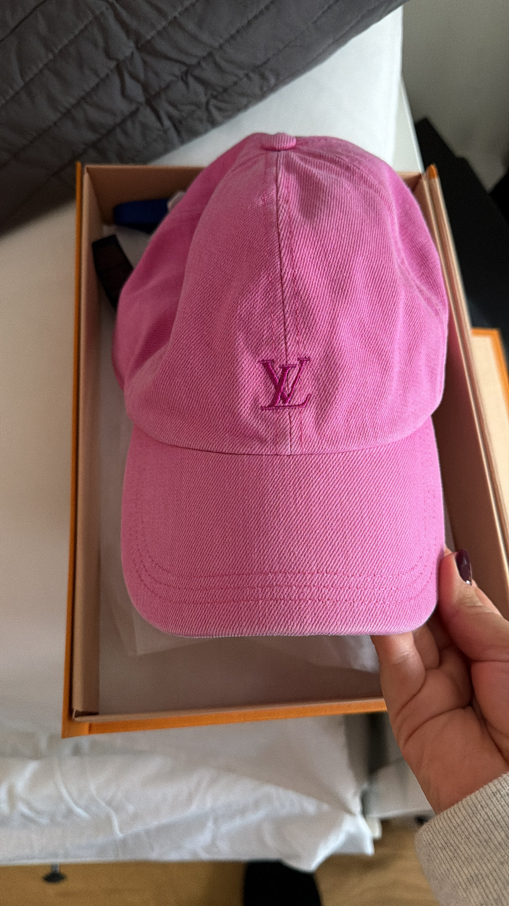 Louis Vuitton LV League Washed Baseball Cap – Pink – Brand New in Box