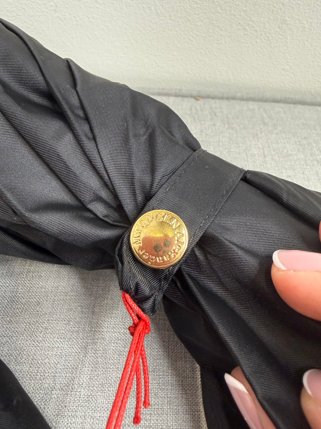 Alexander Mcqueen Automatic Skull Handle Umbrella - Brand New in Box