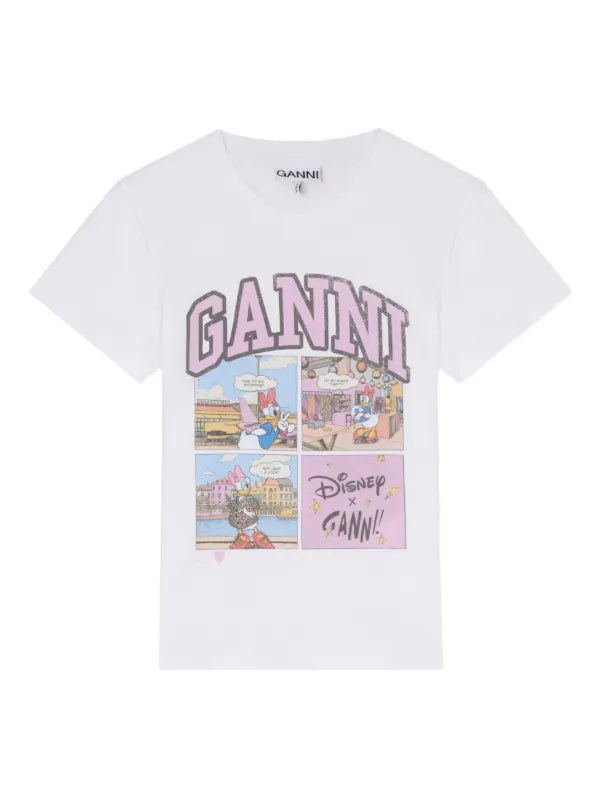 Ganni Disney Daisy Duck T shirt Xl 
