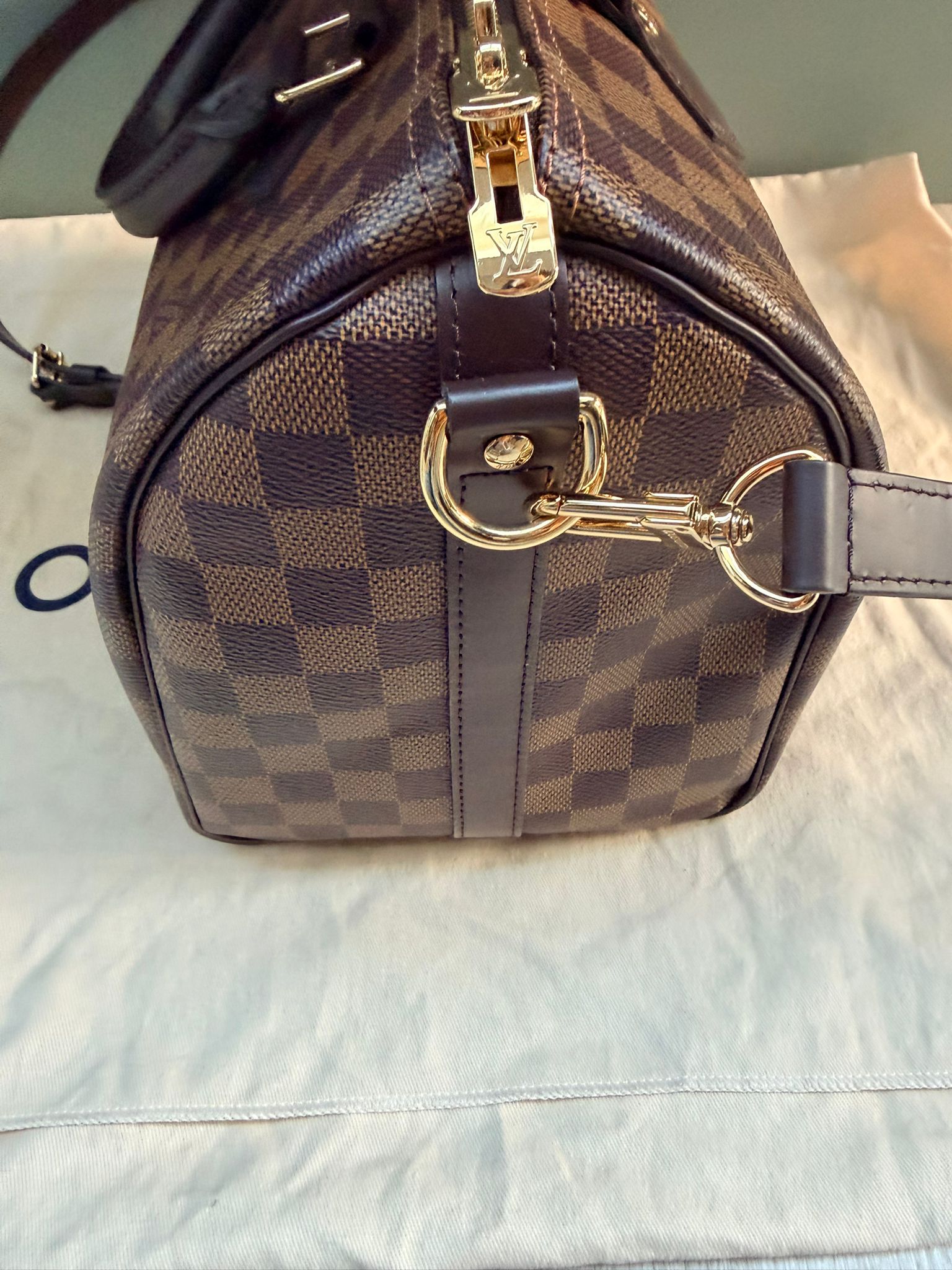 Louis Vuitton Speedy Bandoulière 30 In Damier Ebene