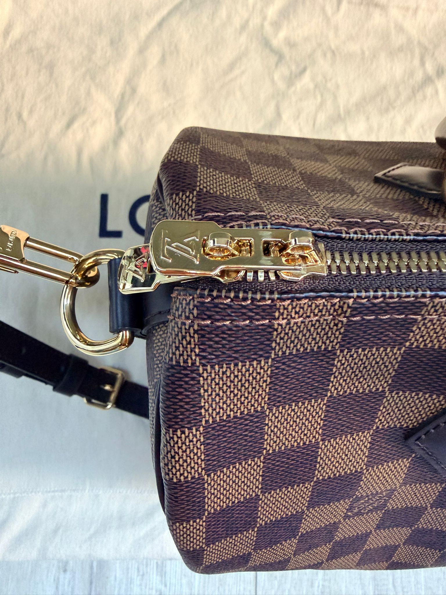 Louis Vuitton Speedy Bandoulière 30 In Damier Ebene