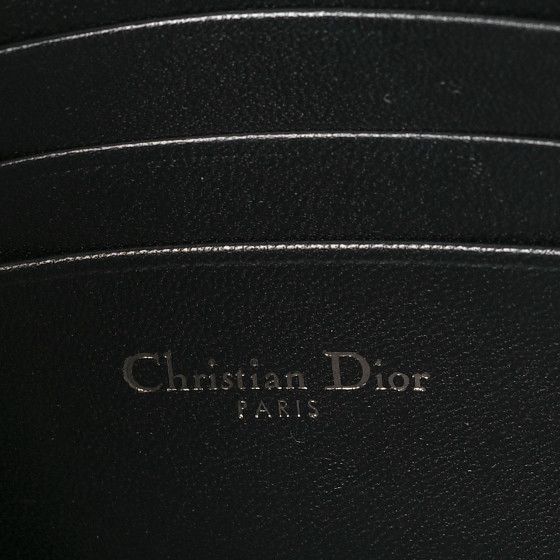 New Christian Dior Calfskin Macrocannage Mini Caro Bag