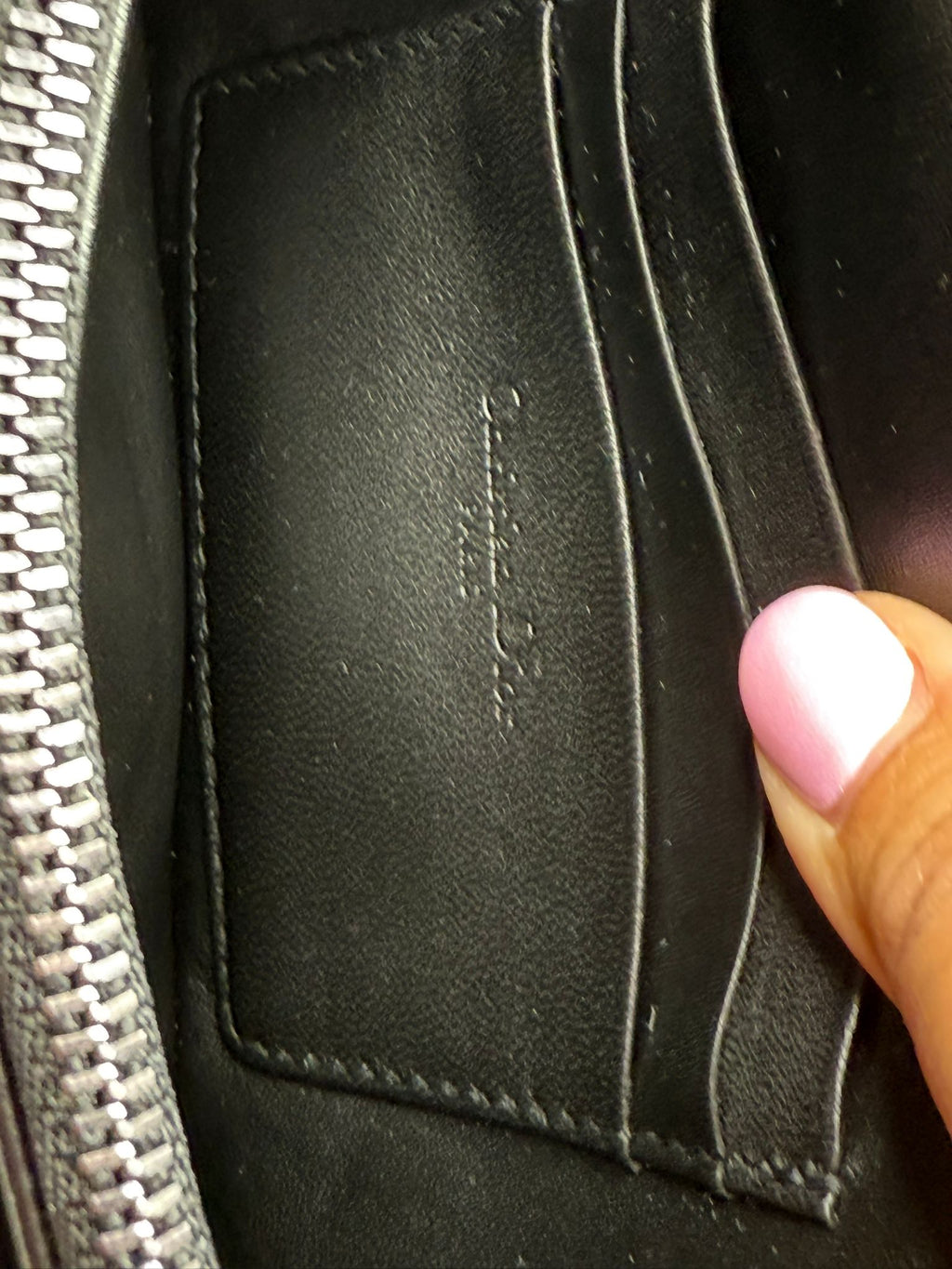 New Christian Dior Calfskin Macrocannage Mini Caro Bag